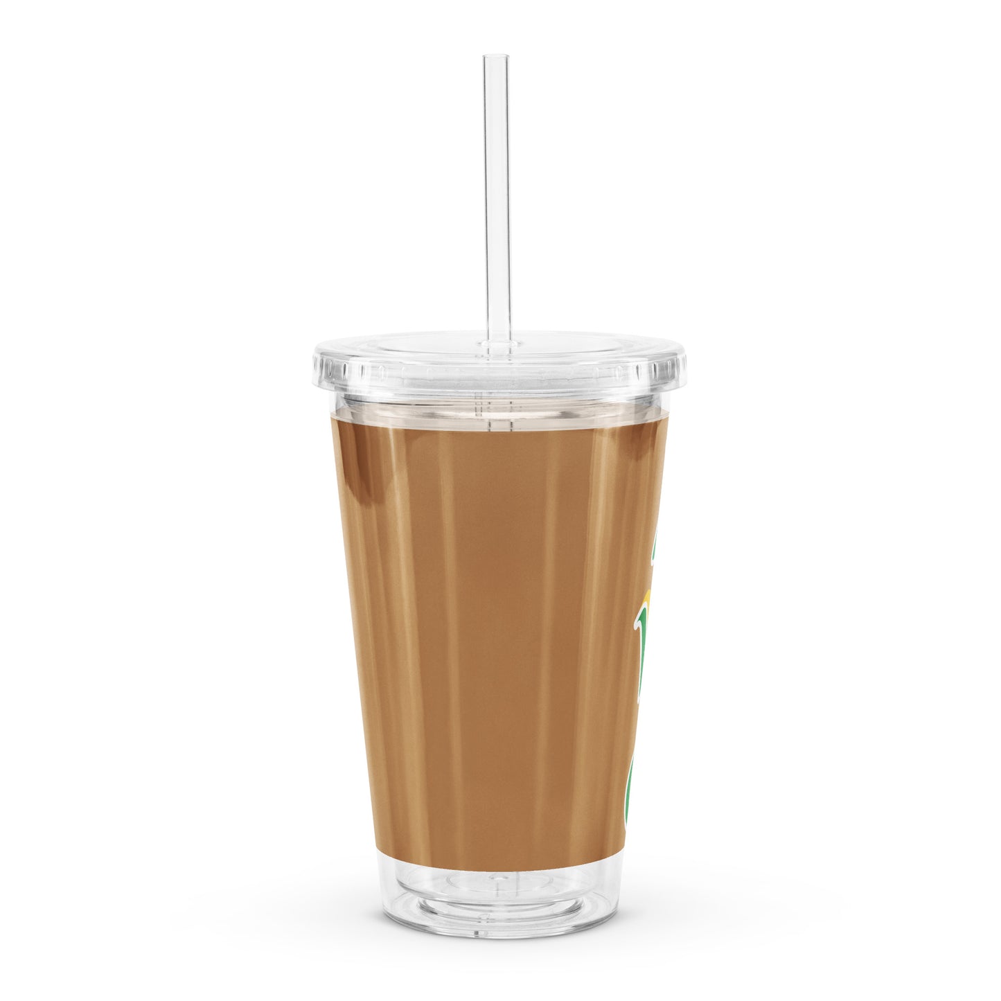 Awo Lucumi Gold plastic tumbler