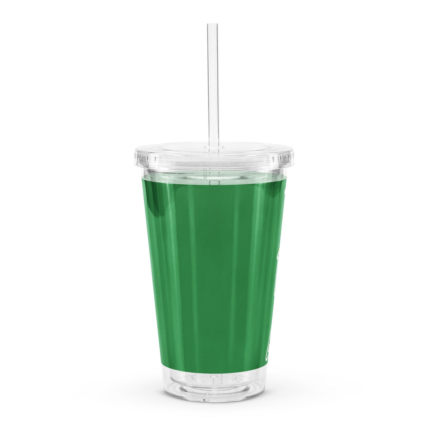 IFÁ Lucumi Green plastic tumbler