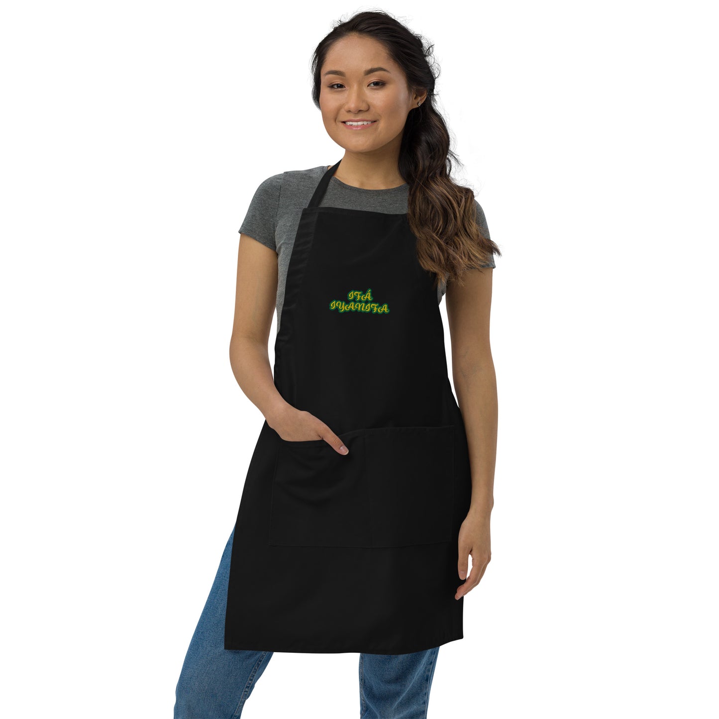 IFÁ Iyanifa Lucumi Reverse Embroidered Apron