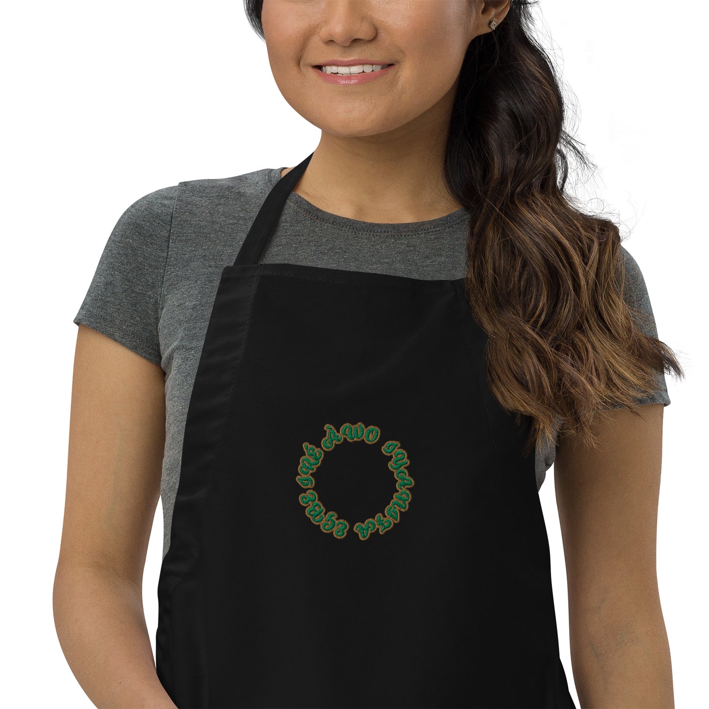 Egbe Ire Awo Iyanifa Embroidered Apron 1