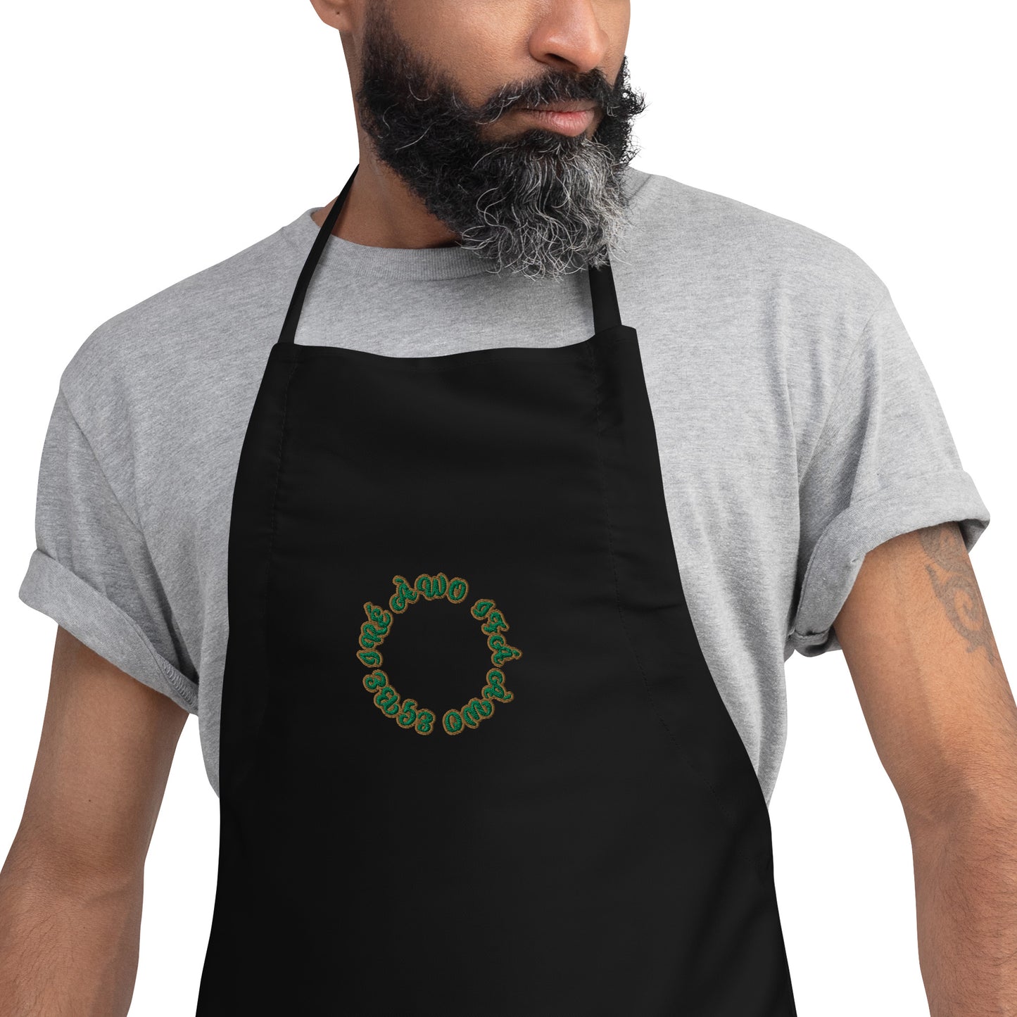 Egbe Ire Awo Ifa Awo Embroidered Apron 1