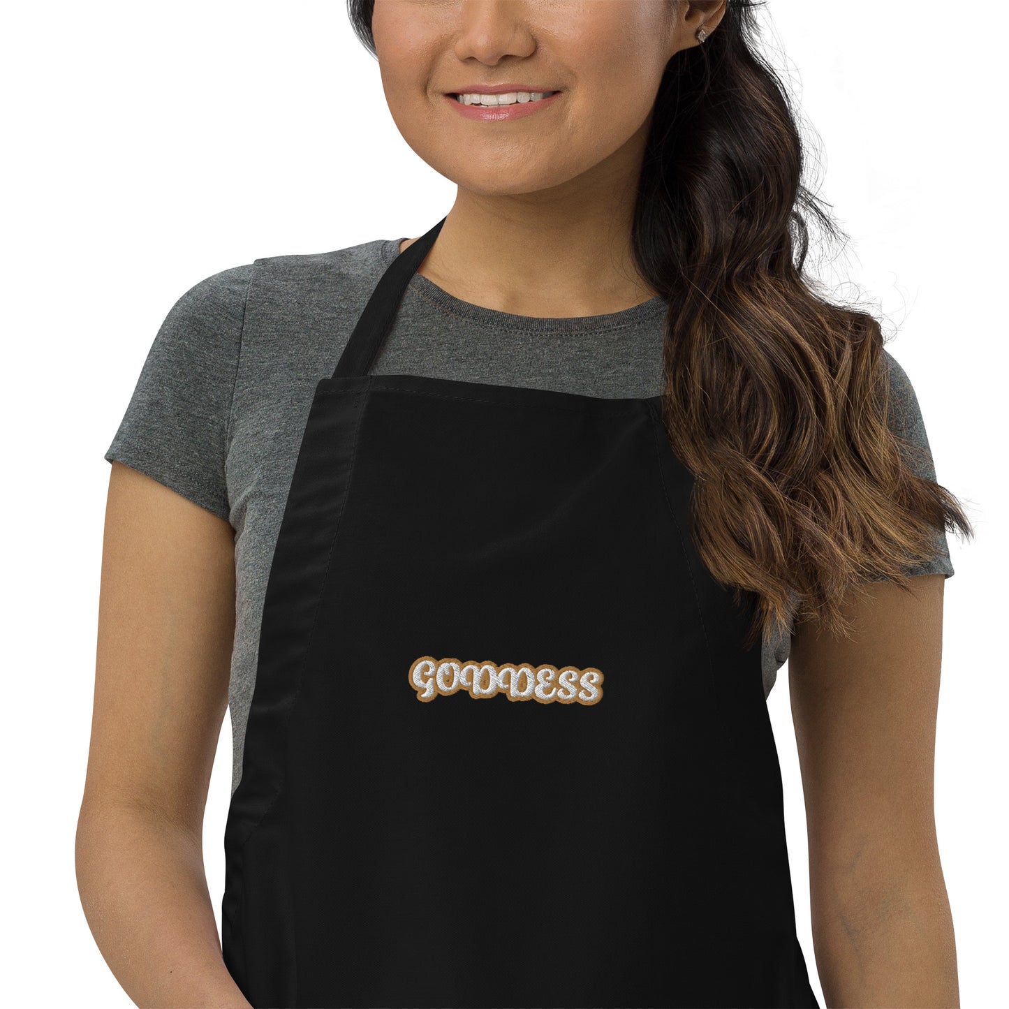Goddess 1 Embroidered Apron