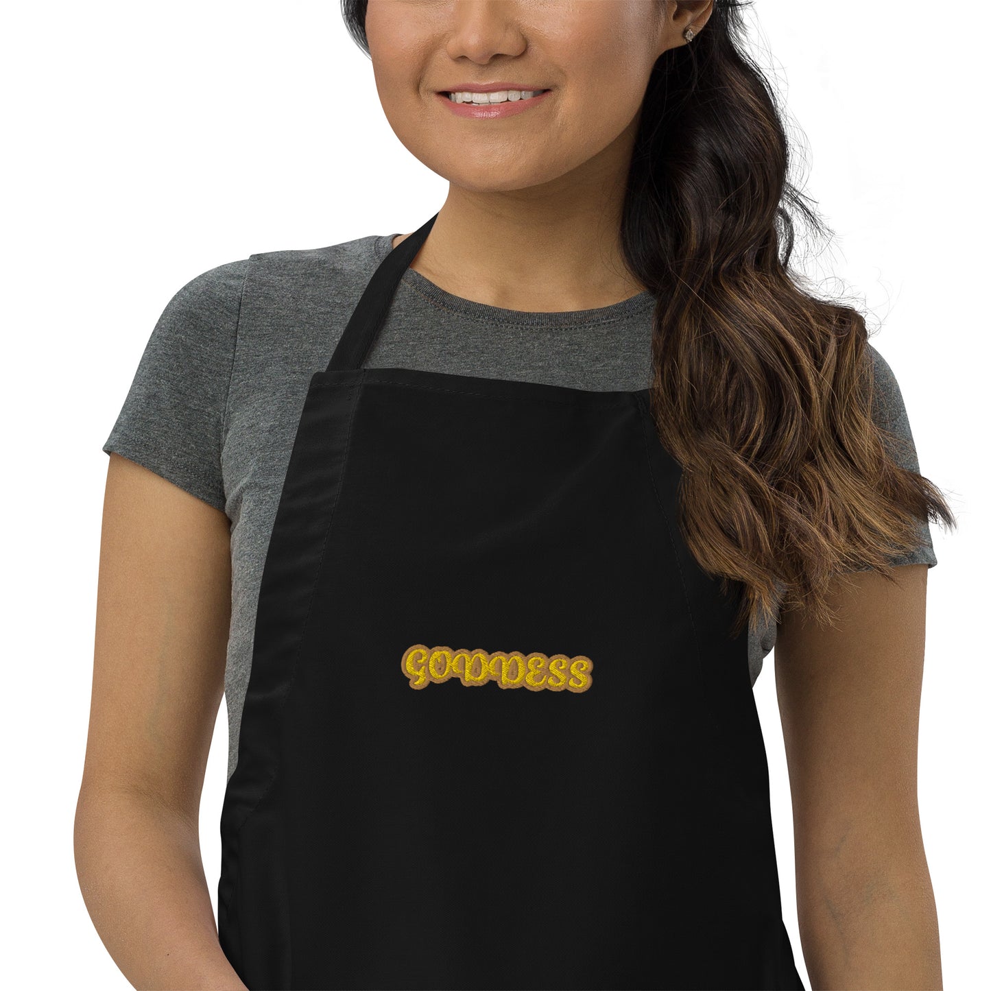 Goddess 4 Embroidered Apron