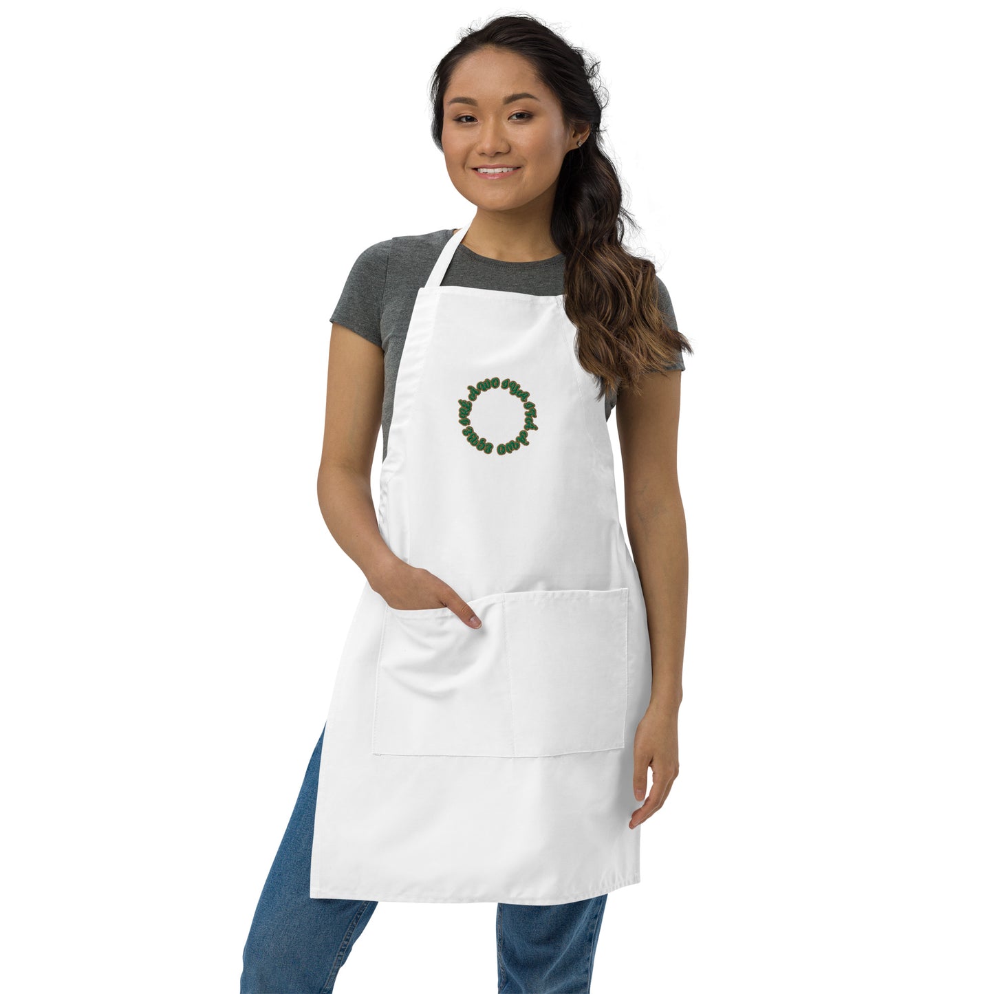 Egbe Ire Awo Iya IFA Awo Embroidered Apron 1