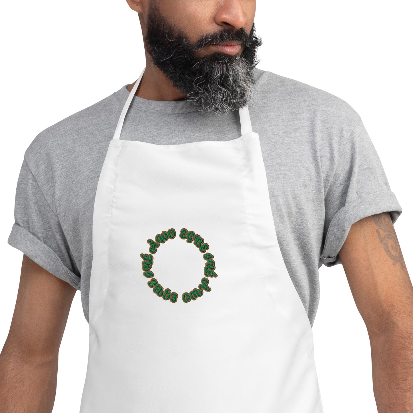 Egbe Ire Awo Embroidered Apron