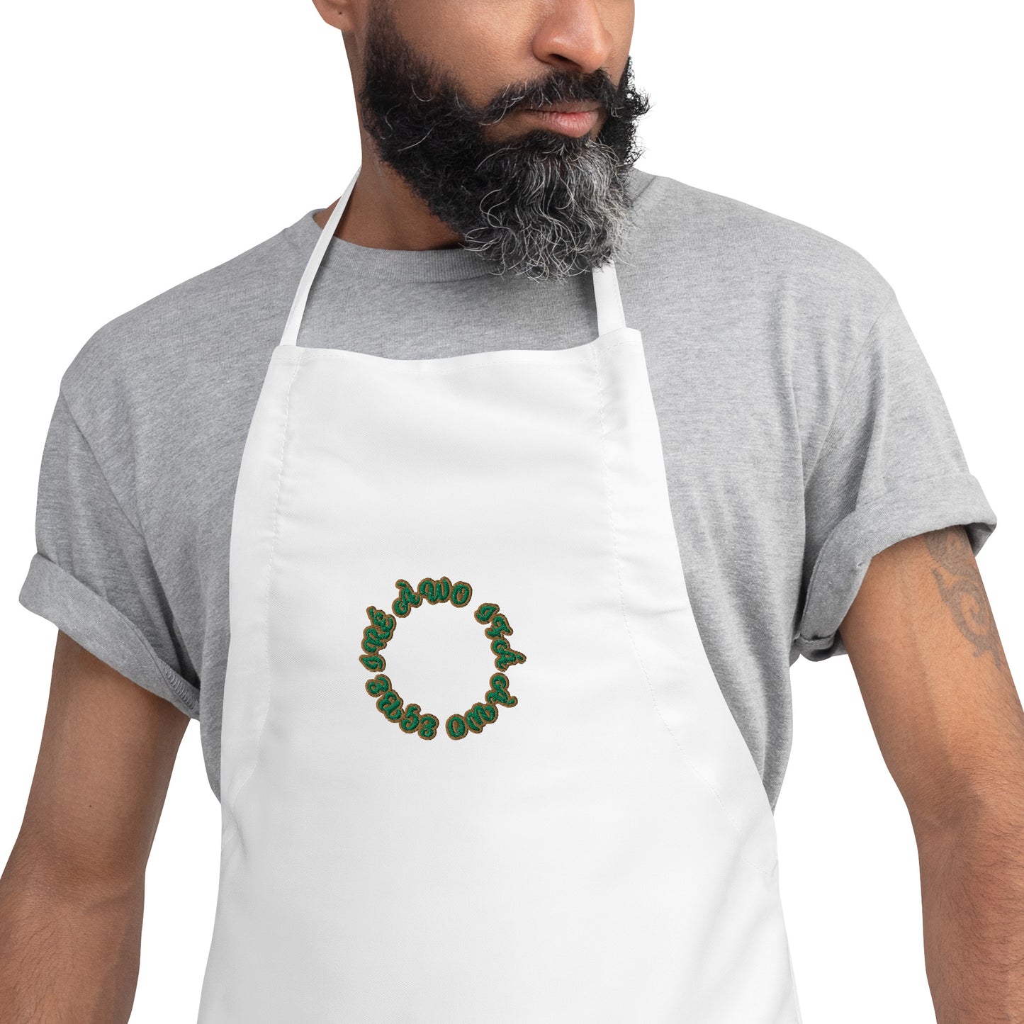 Egbe Ire Awo Ifa Awo Embroidered Apron 1