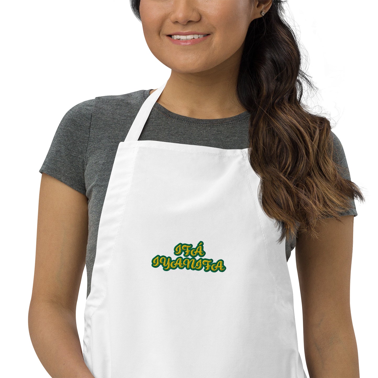 IFÁ Iyanifa Lucumi Reverse Embroidered Apron