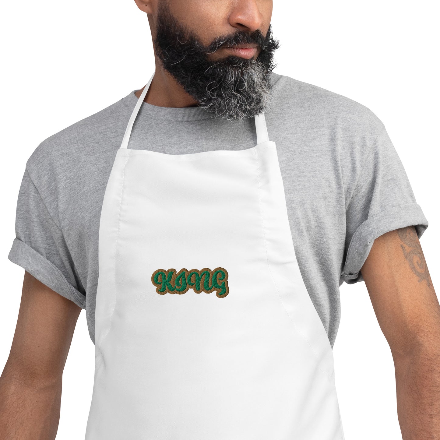 King 5 Embroidered Apron