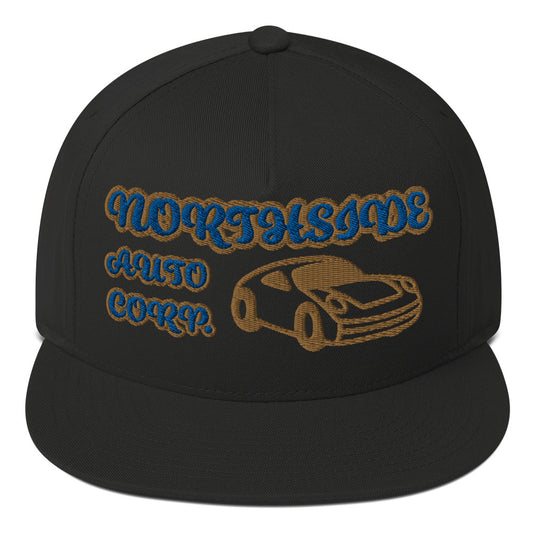 Northside Auto Embroidered Flat Bill Cap