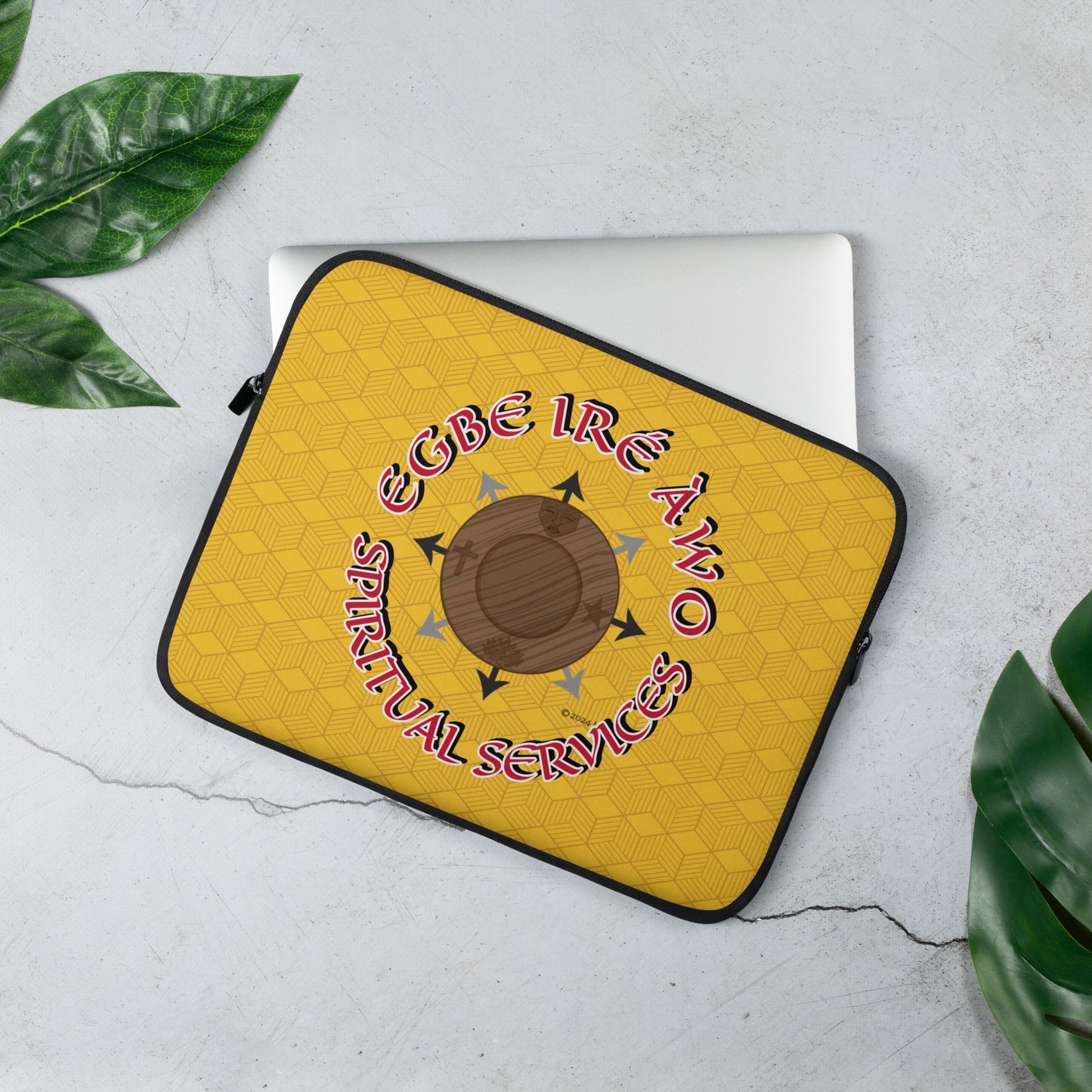 Egbe IRÉ ÀWO Signature Logo Laptop/Notes/Ita/Book Sleeve 19