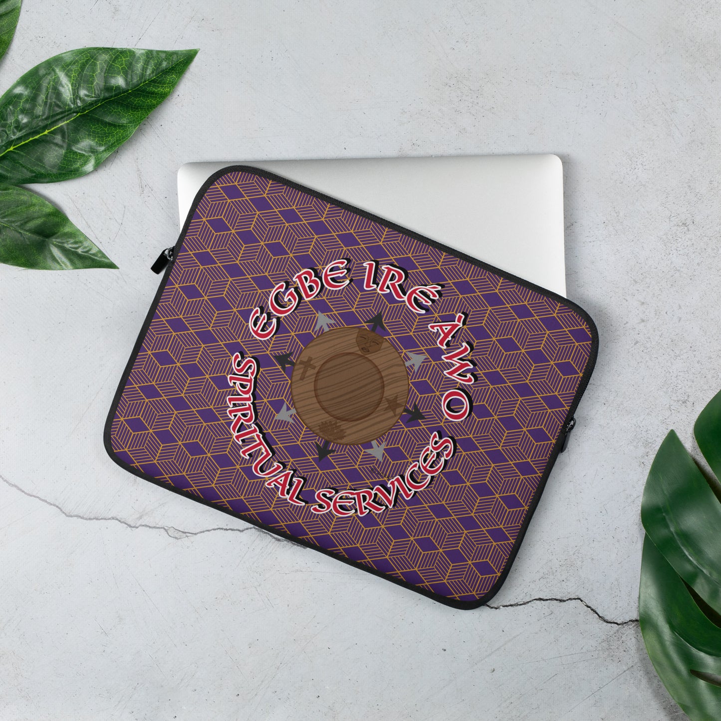 Egbe IRÉ ÀWO Signature Logo Laptop/Notes/Ita/Book Sleeve 17