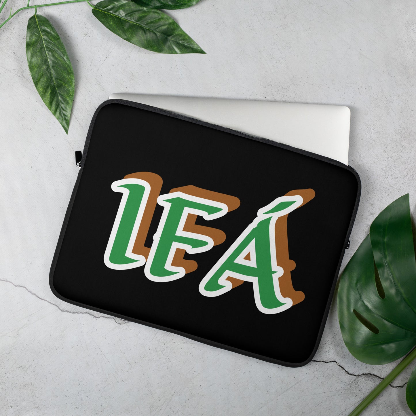 IFÁ Isese Laptop/Notes/Ita/Book Sleeve Black