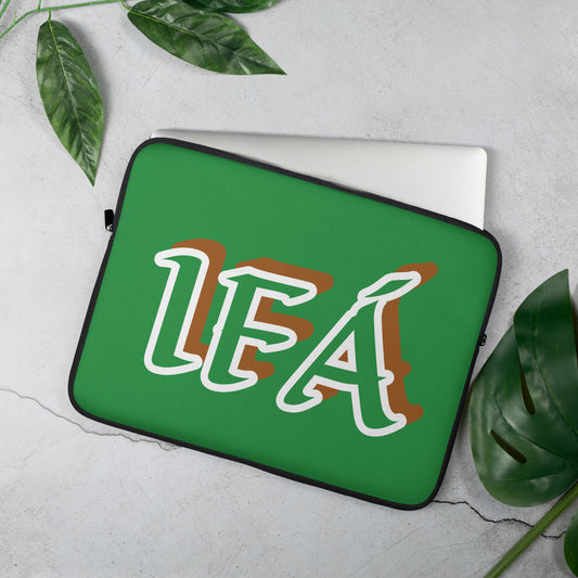 IFÁ Isese Laptop/Notes/Ita/Book Sleeve White