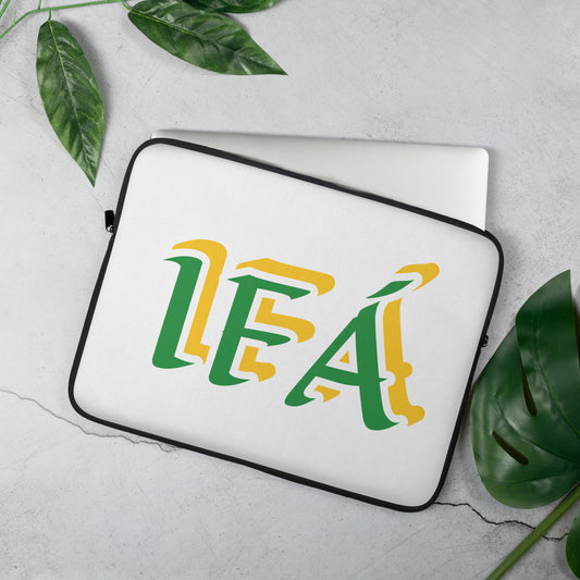 IFÁ Lucumi Laptop/Notes/Ita/Book Sleeve White