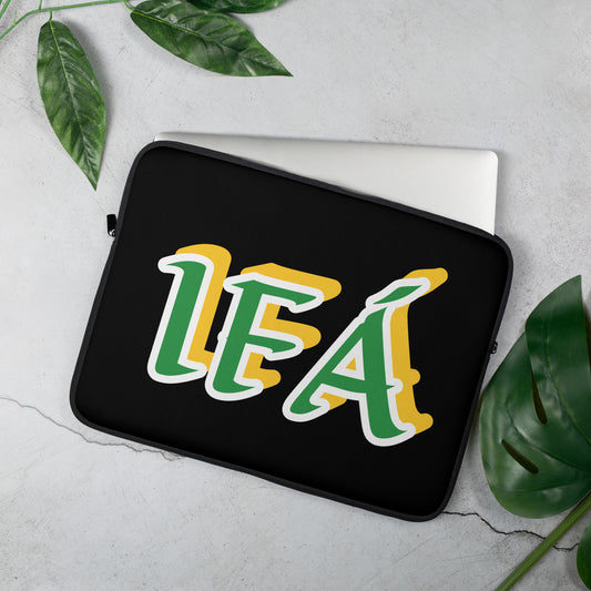 IFÁ Lucumi Laptop/Notes/Ita/Book Sleeve Black