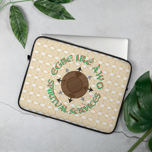 Egbe IRÉ ÀWO Signature Logo Isese Laptop/Notes/Ita/Book Sleeve 15