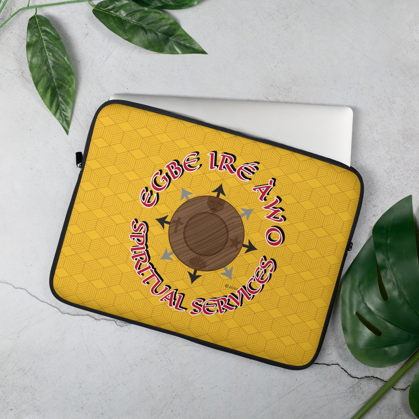 Egbe IRÉ ÀWO Signature Logo Laptop/Notes/Ita/Book Sleeve 19