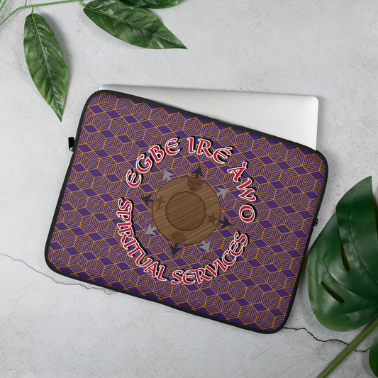 Egbe IRÉ ÀWO Signature Logo Laptop/Notes/Ita/Book Sleeve 17