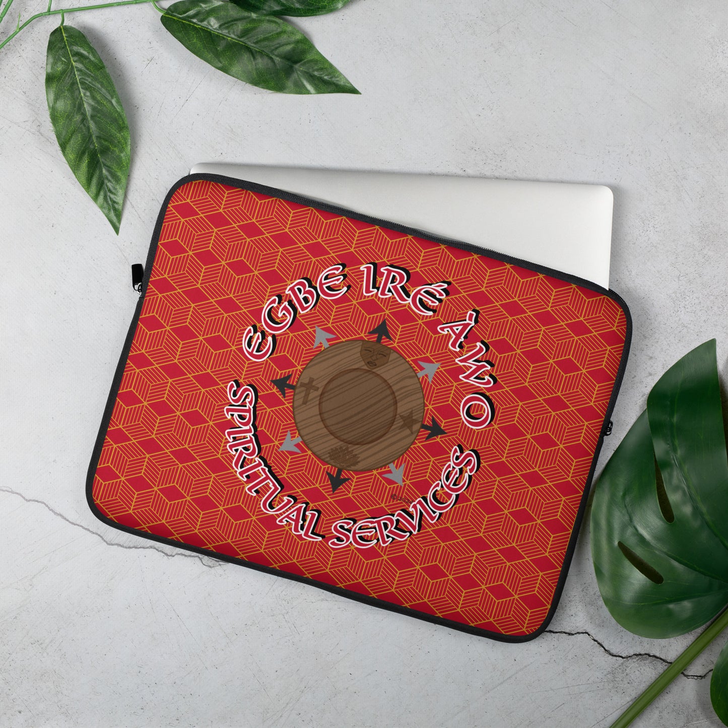 Egbe IRÉ ÀWO Signature Logo Laptop/Notes/Ita/Book Sleeve 18