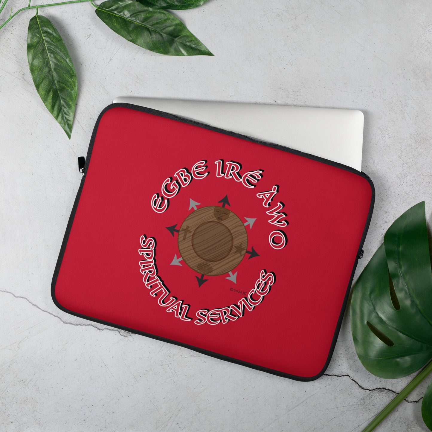 Egbe IRÉ Àwo Signature Logo Laptop/ Note/Ita/Book Sleeve 3