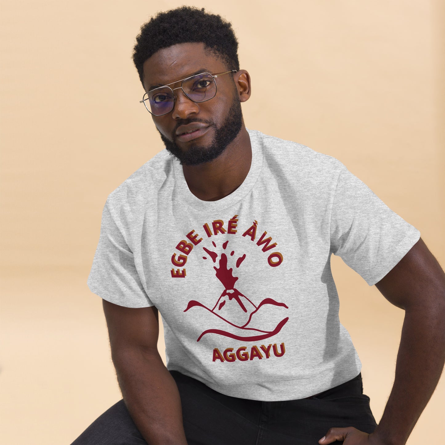 AGGAYU Men's classic tee