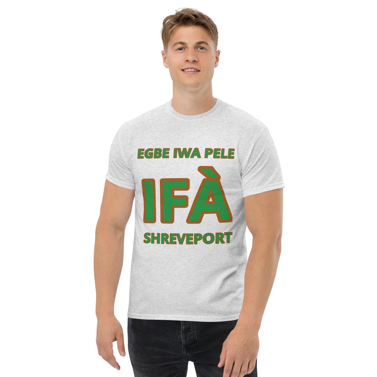 Egbe Iwa Pele IFA Shreveport Men's classic tee