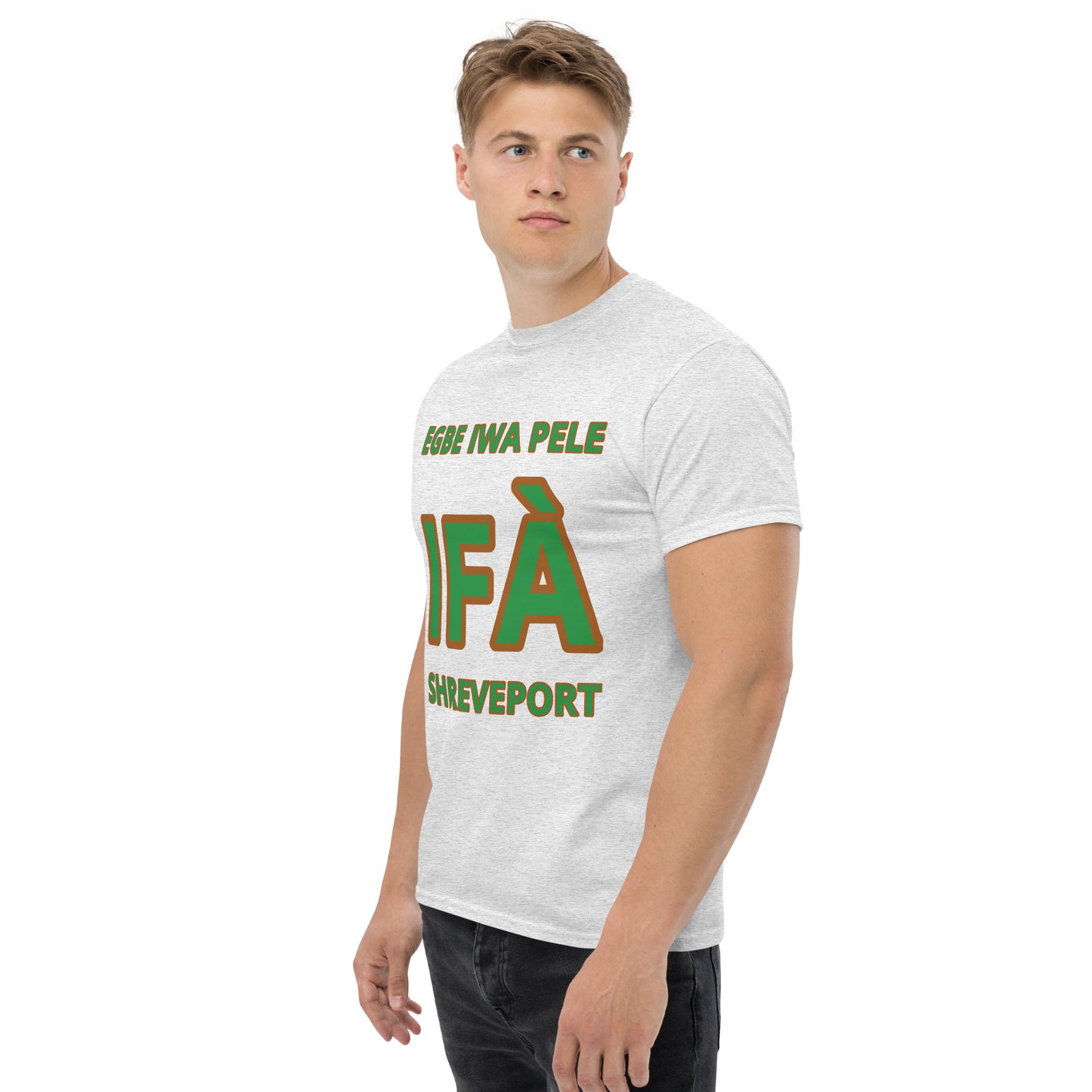 Egbe Iwa Pele IFA Shreveport Men's classic tee