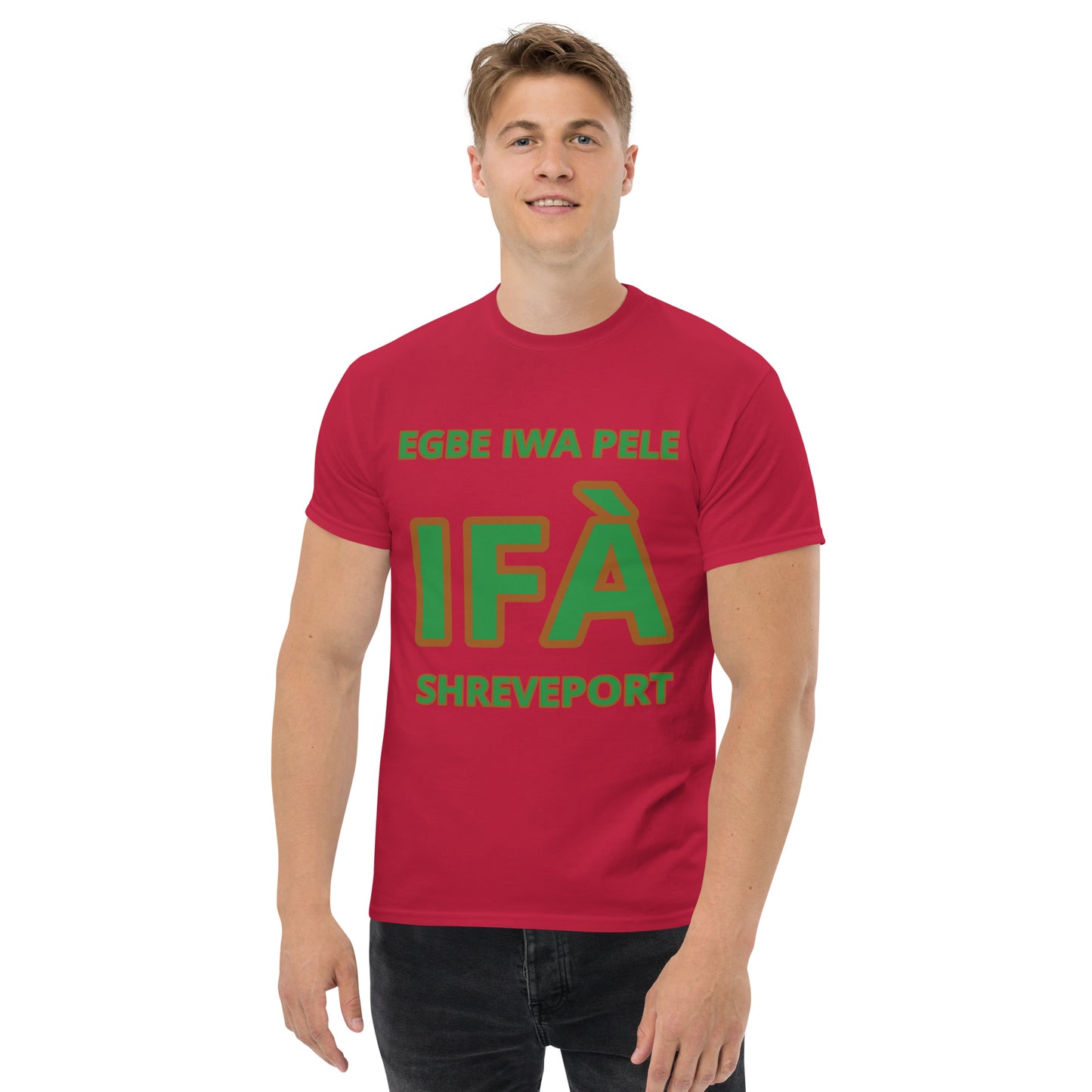 Egbe Iwa Pele IFA Shreveport Men's classic tee