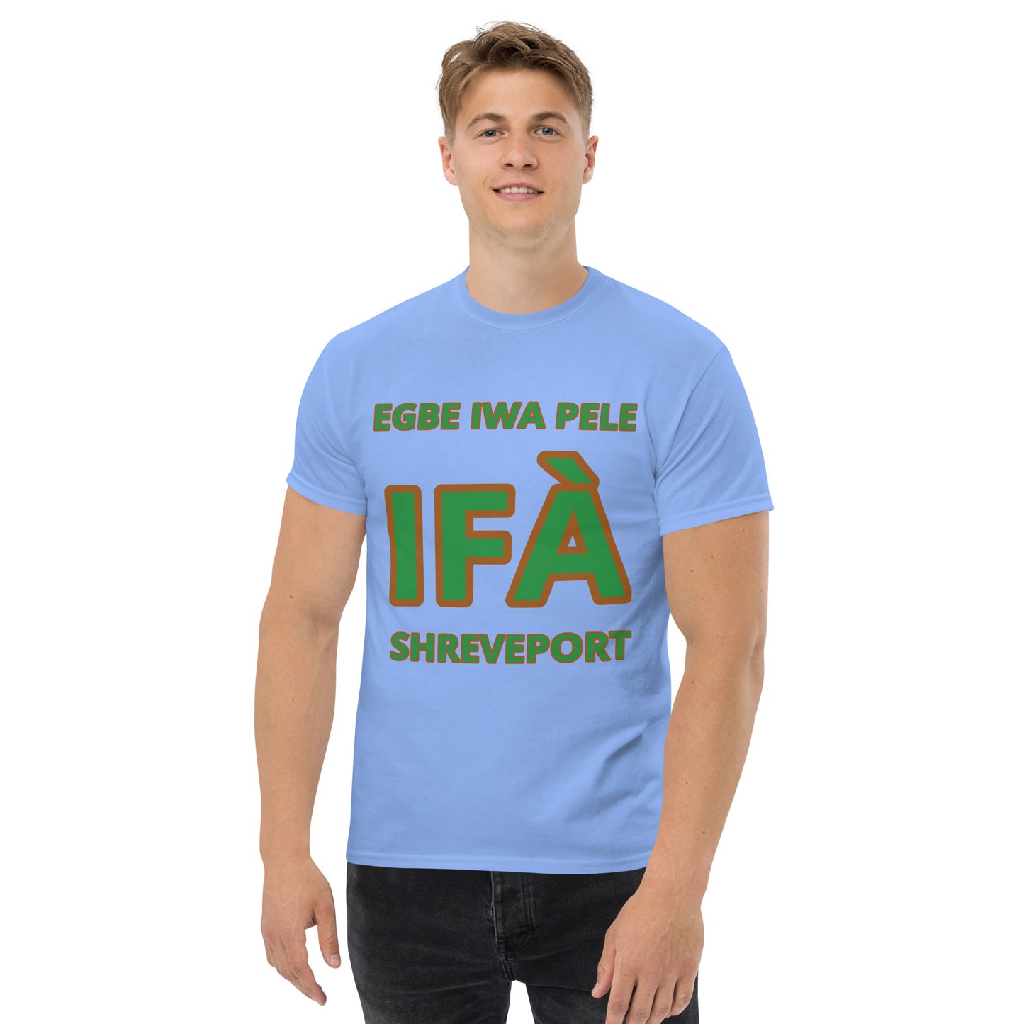 Egbe Iwa Pele IFA Shreveport Men's classic tee