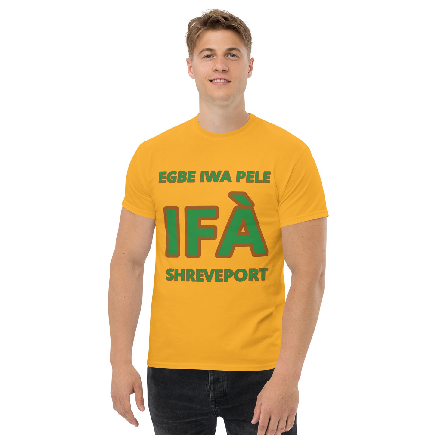 Egbe Iwa Pele IFA Shreveport Men's classic tee