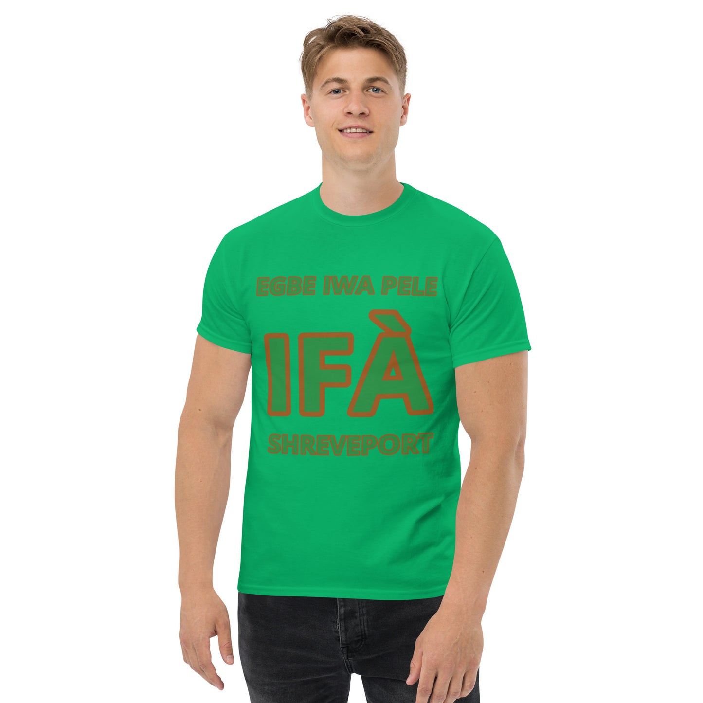 Egbe Iwa Pele IFA Shreveport Men's classic tee