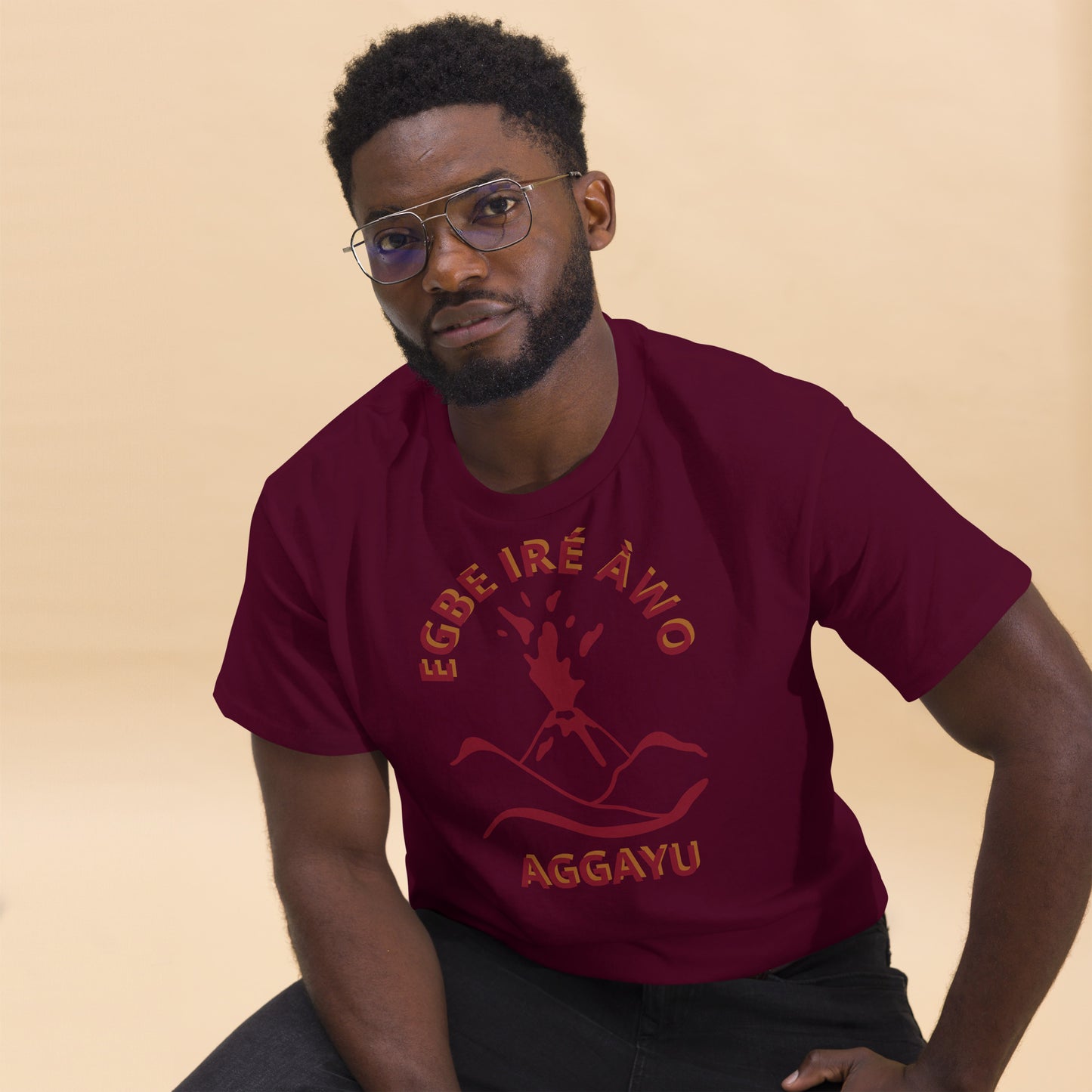 AGGAYU Men's classic tee