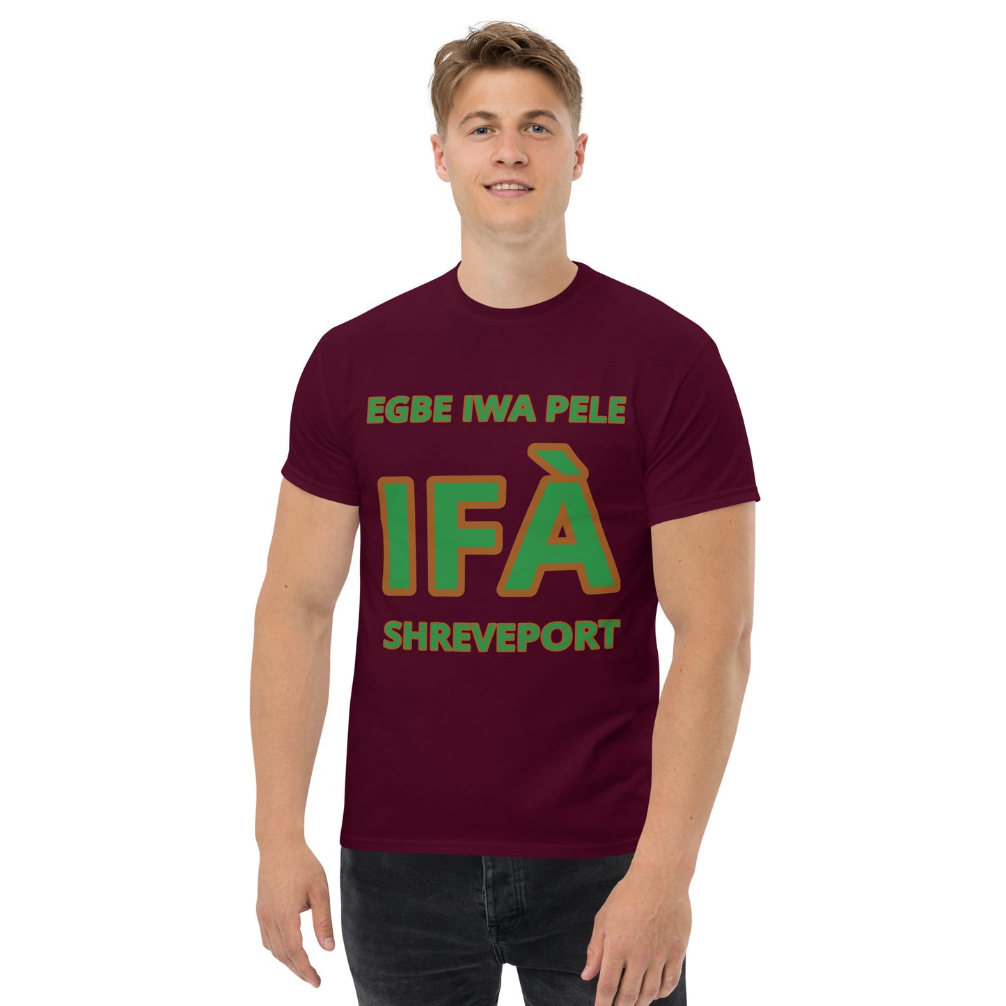 Egbe Iwa Pele IFA Shreveport Men's classic tee