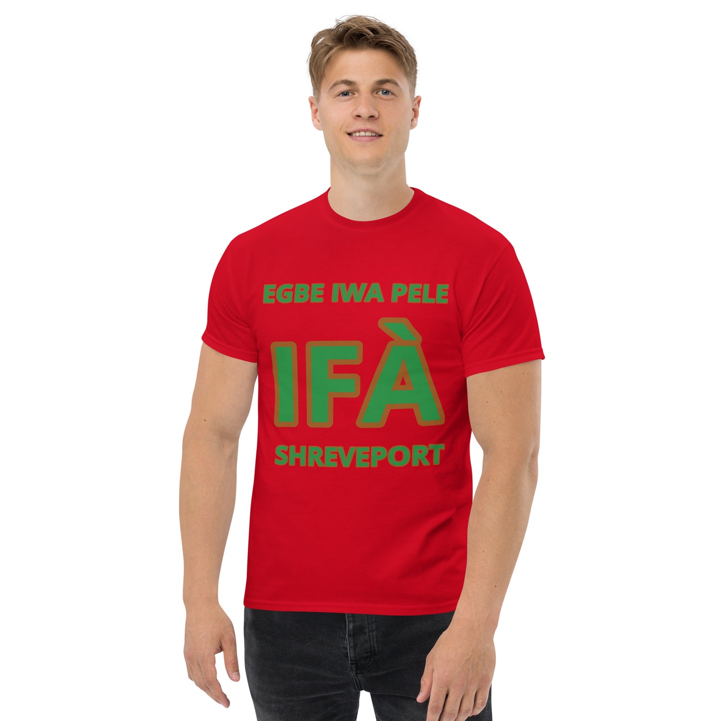 Egbe Iwa Pele IFA Shreveport Men's classic tee