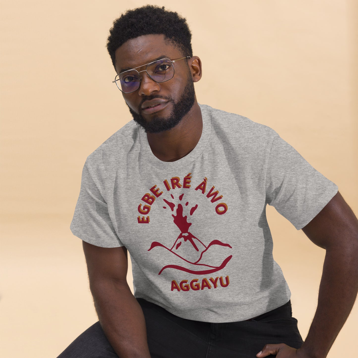 AGGAYU Men's classic tee