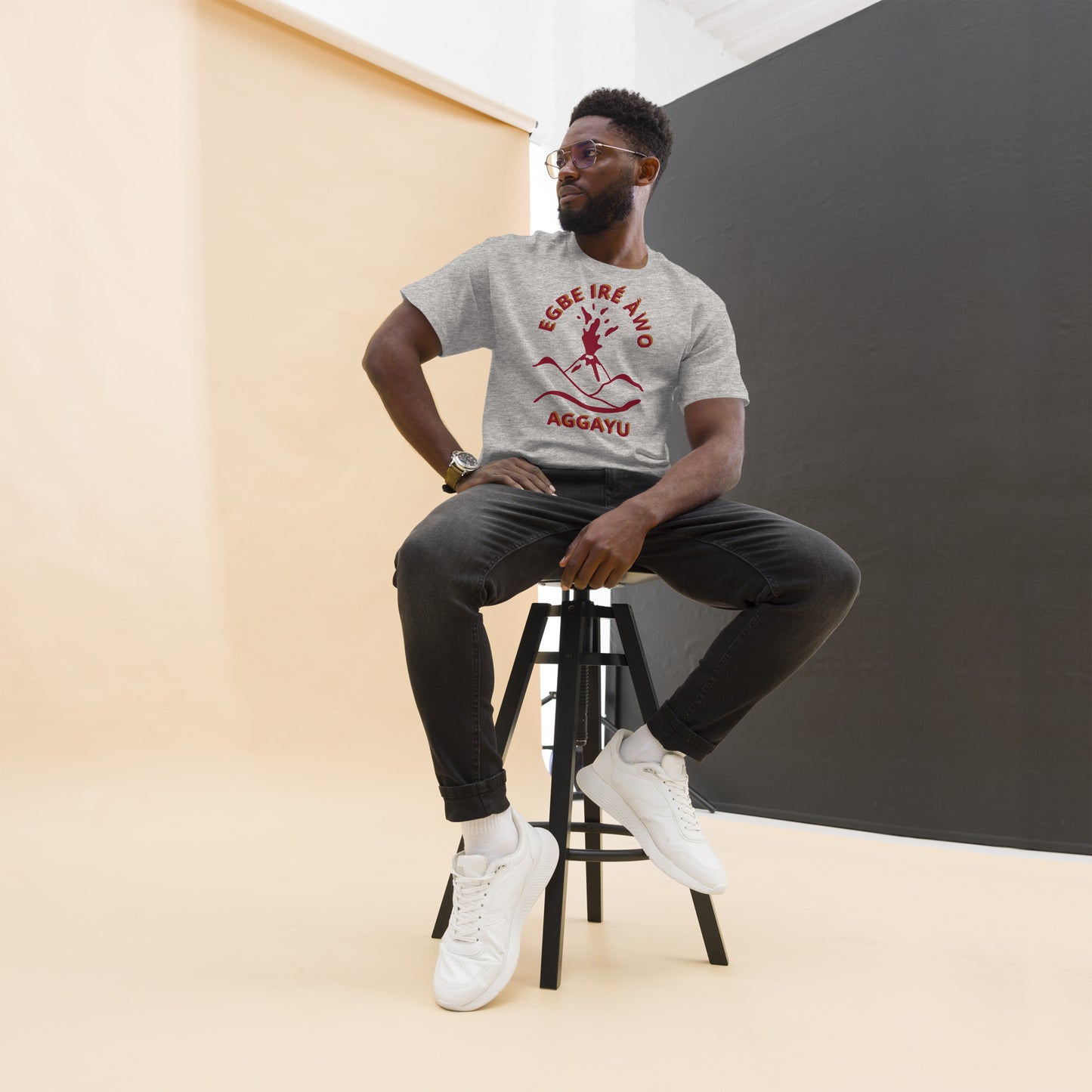 AGGAYU Men's classic tee