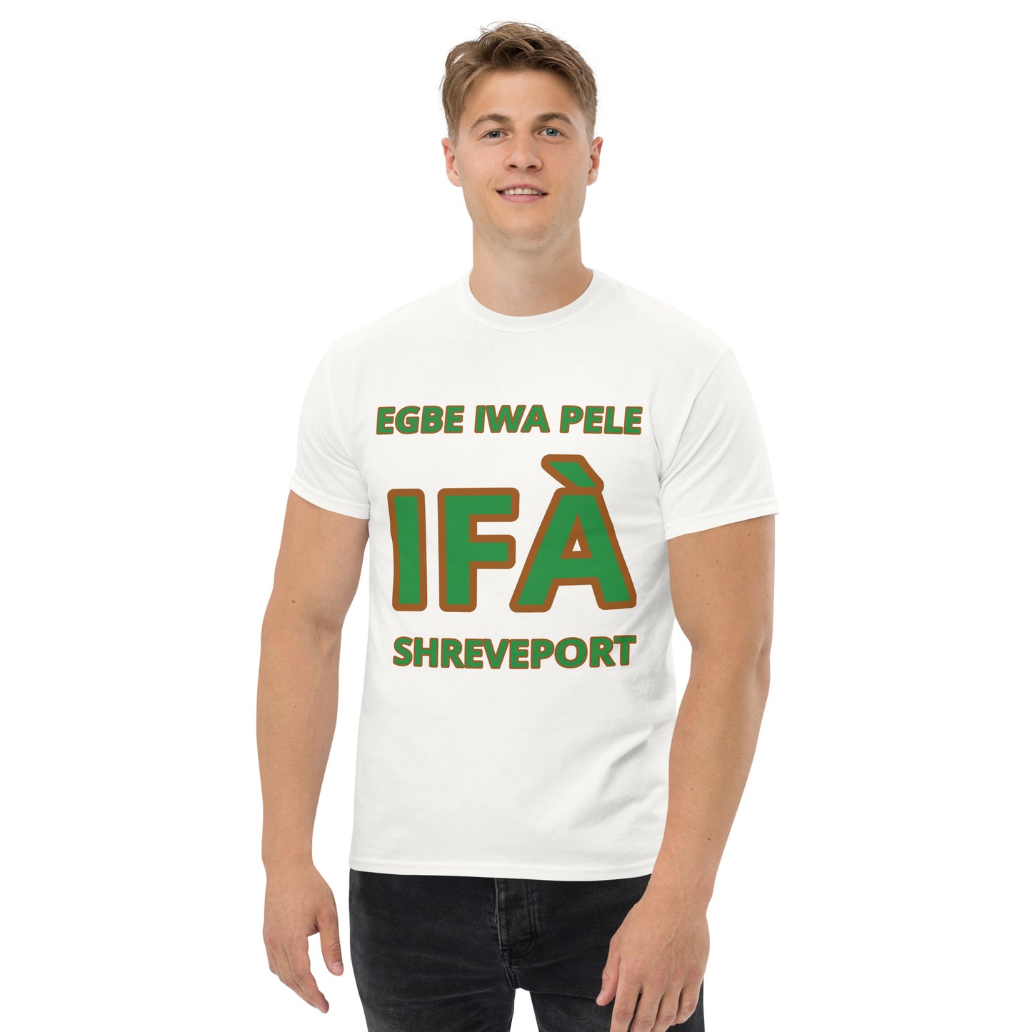 Egbe Iwa Pele IFA Shreveport Men's classic tee