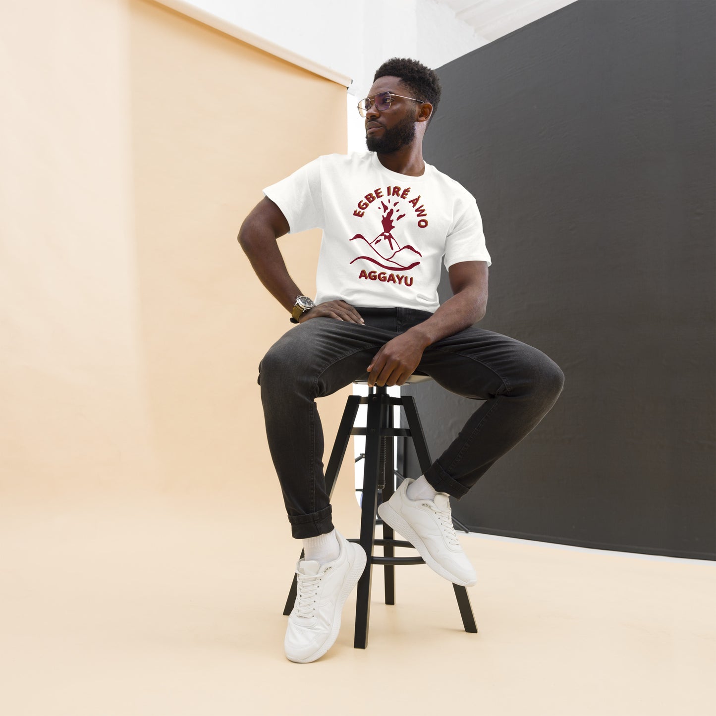 AGGAYU Men's classic tee