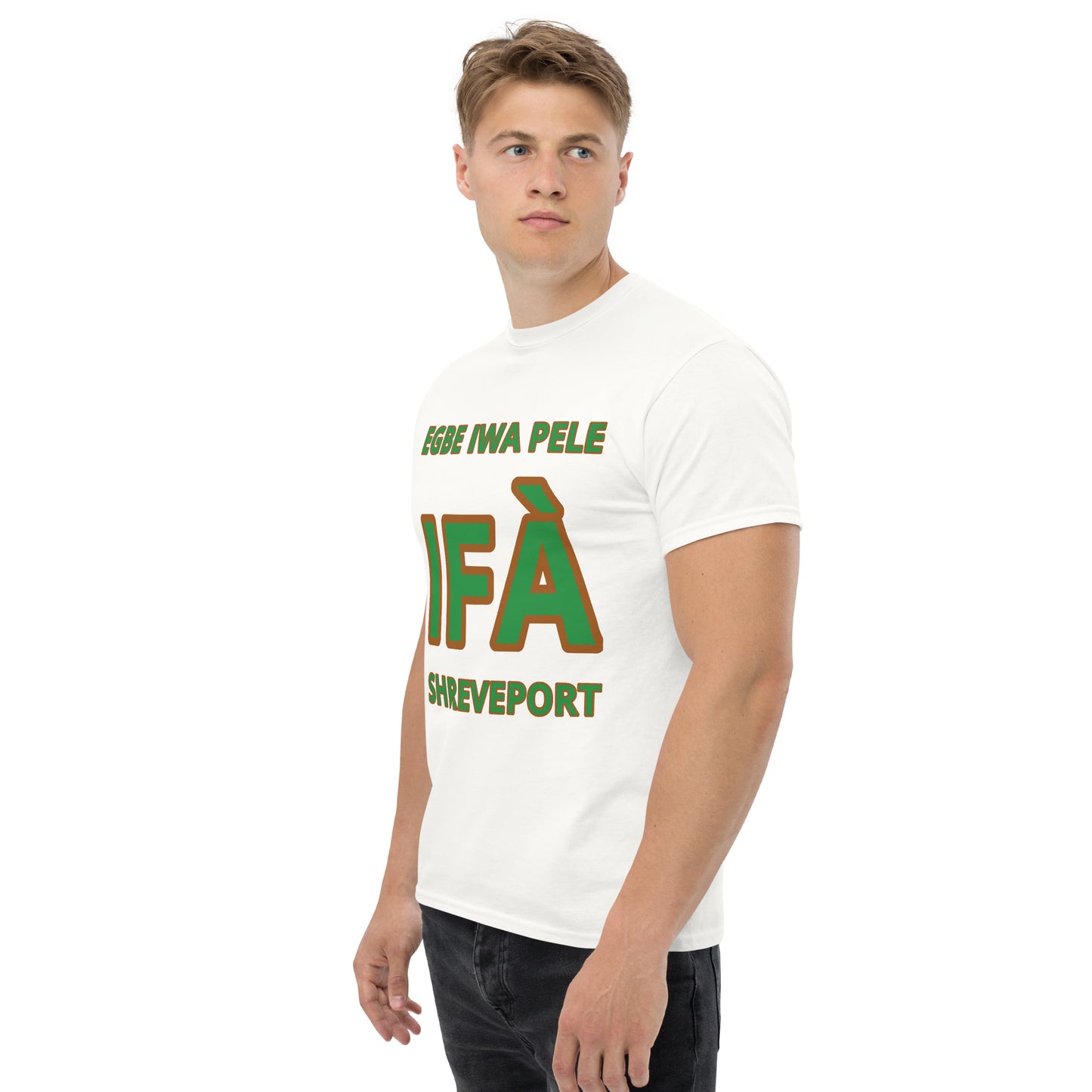 Egbe Iwa Pele IFA Shreveport Men's classic tee