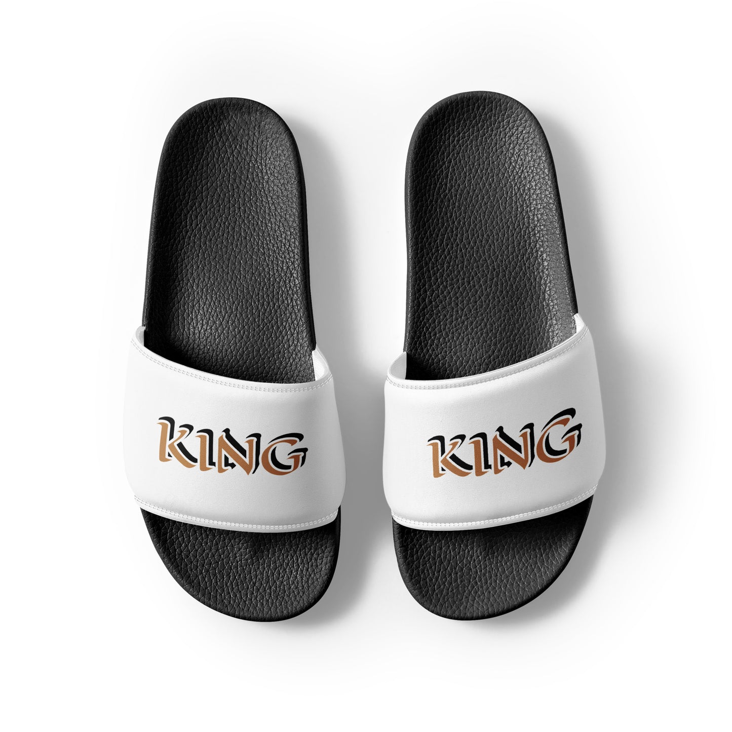 King Gold Men’s slides