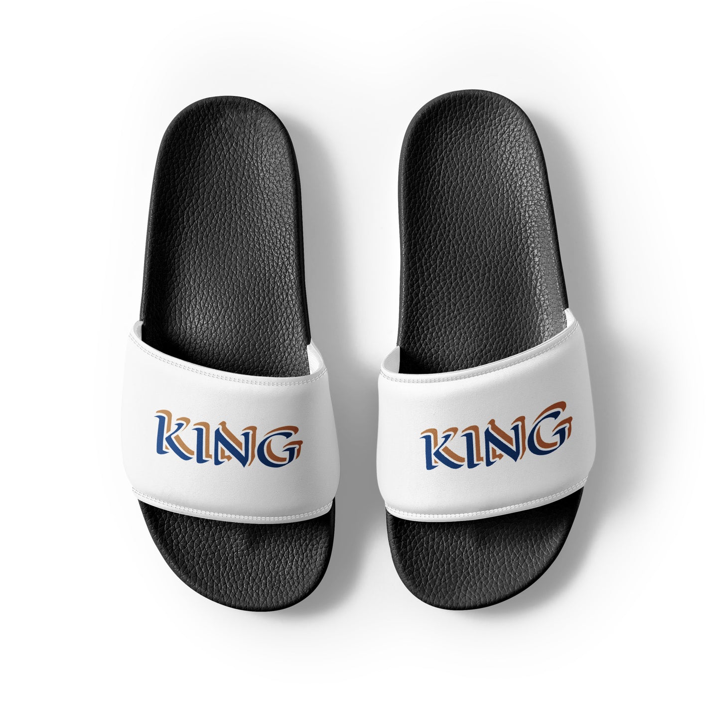 King Blue Men’s slides