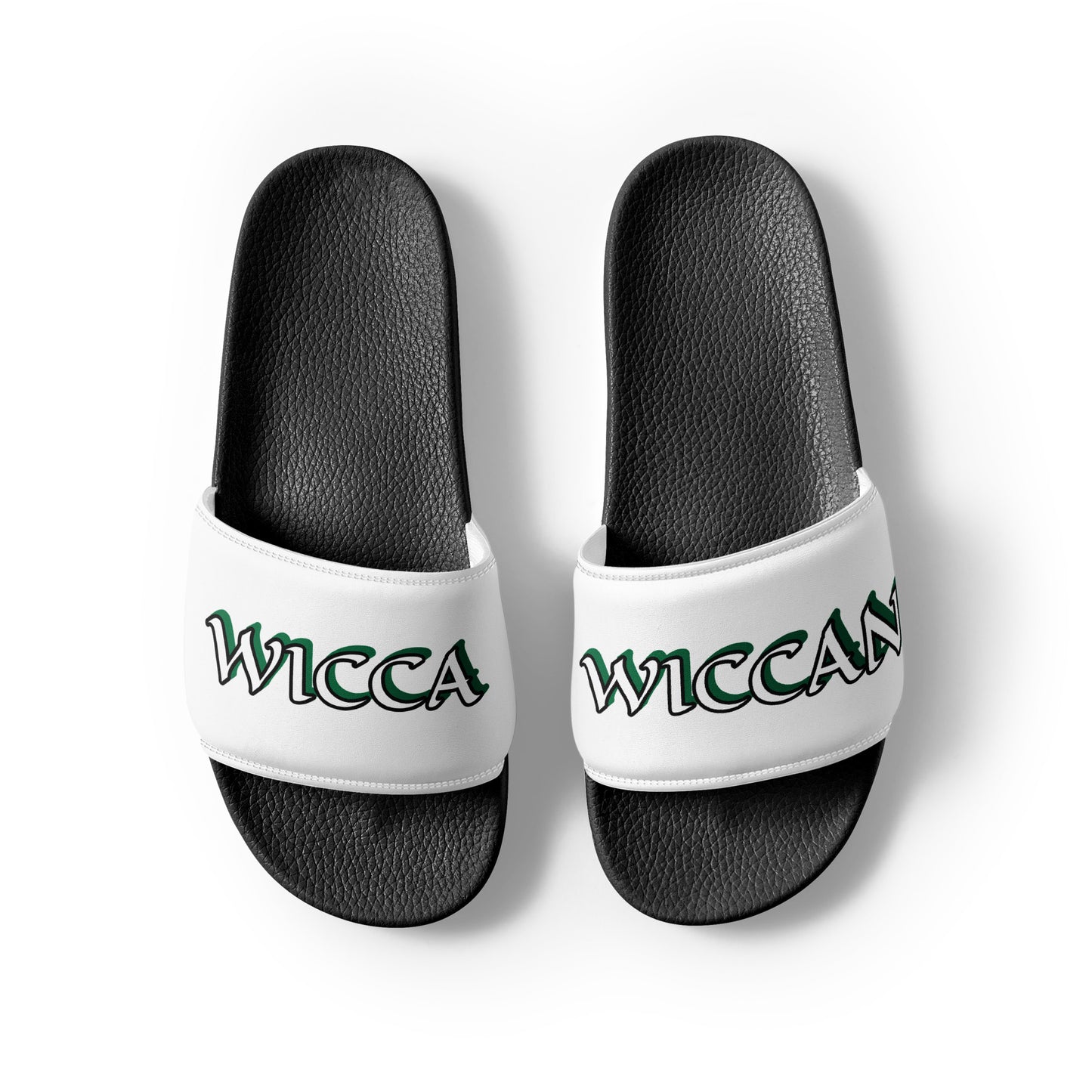 Wicca Wiccan White Men’s slides