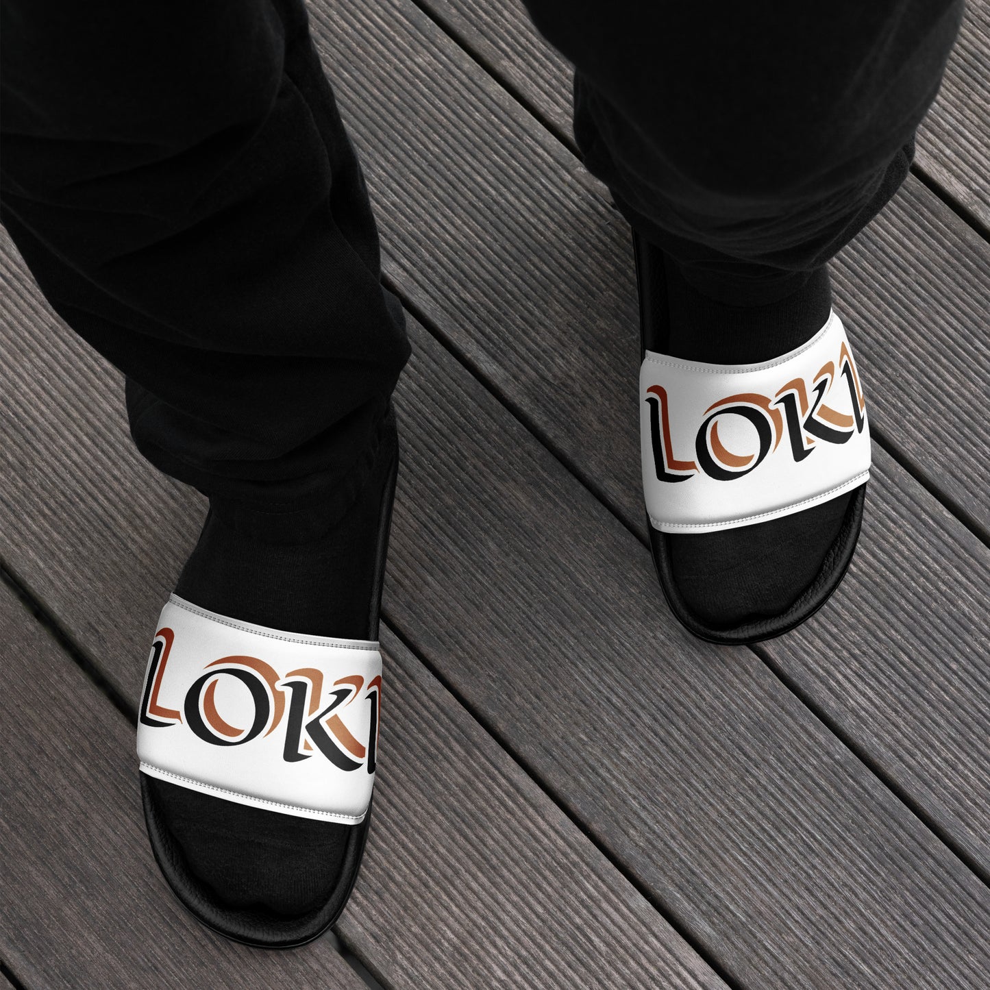 Loki Gold Reverse Men’s slides