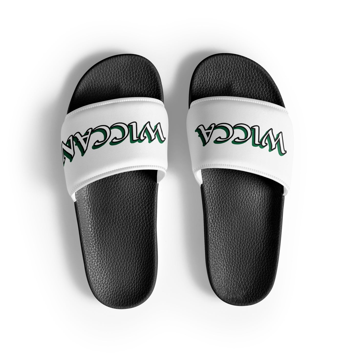 Wicca Wiccan White Men’s slides