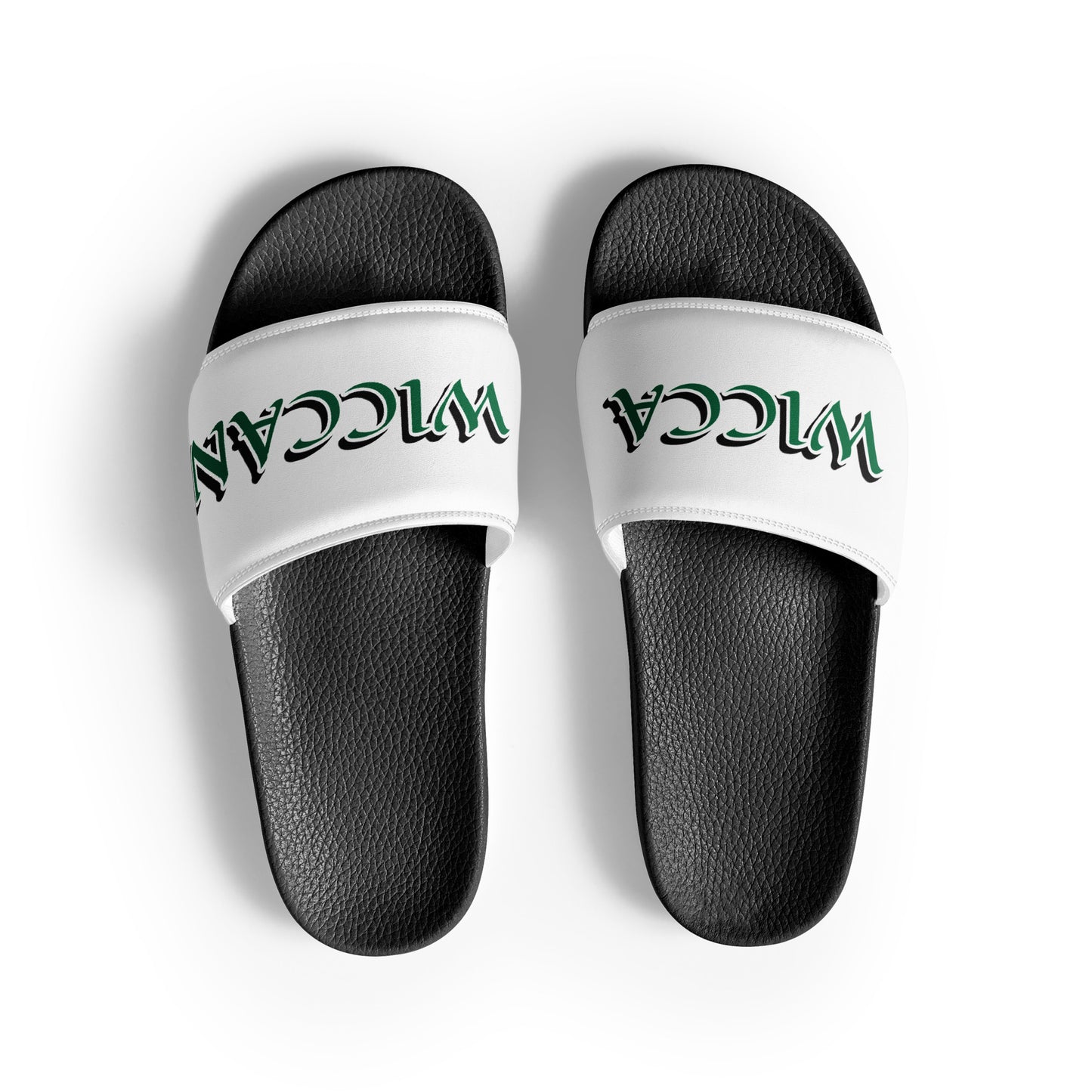 Wicca Wiccan Green Men’s slides