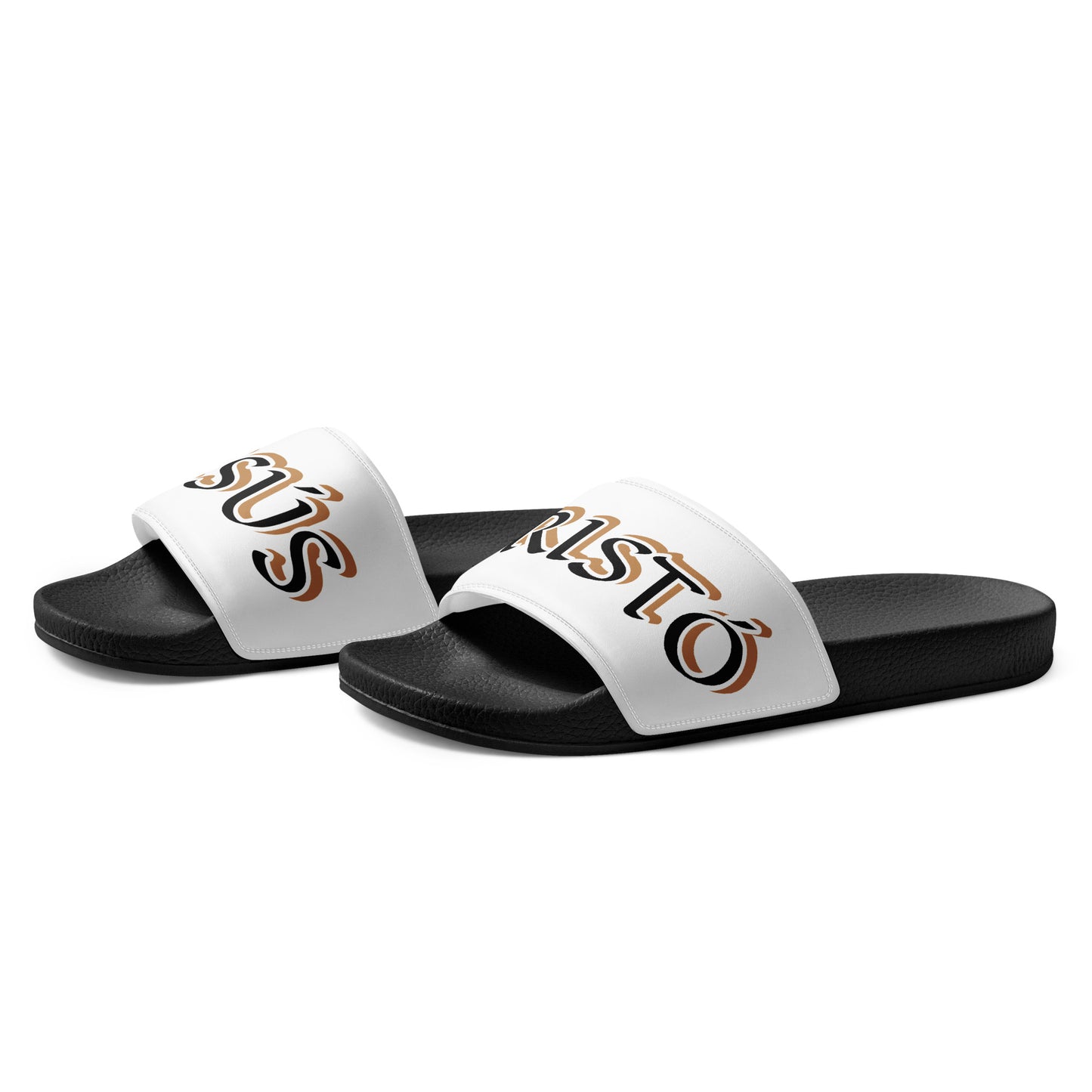 Jesús Cristo Gold Reverse Men’s slides