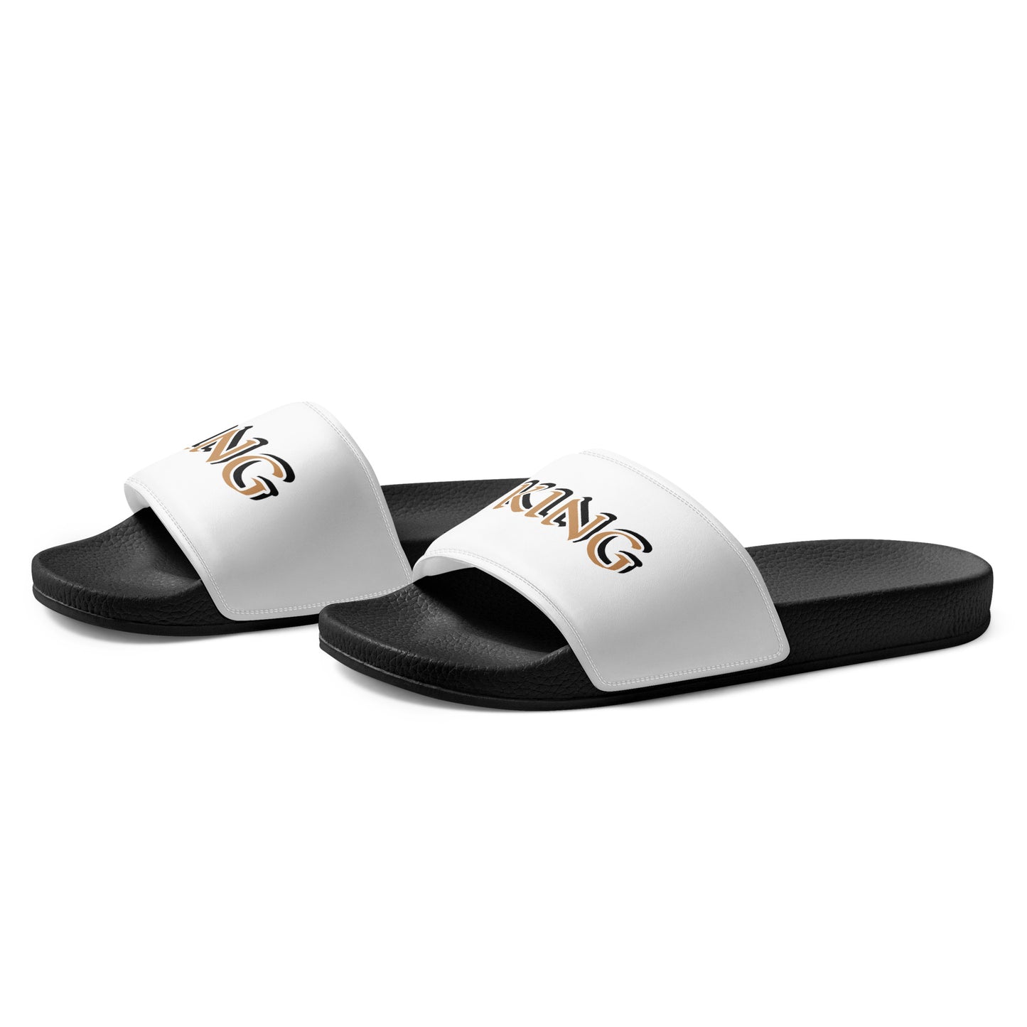 King Gold Men’s slides