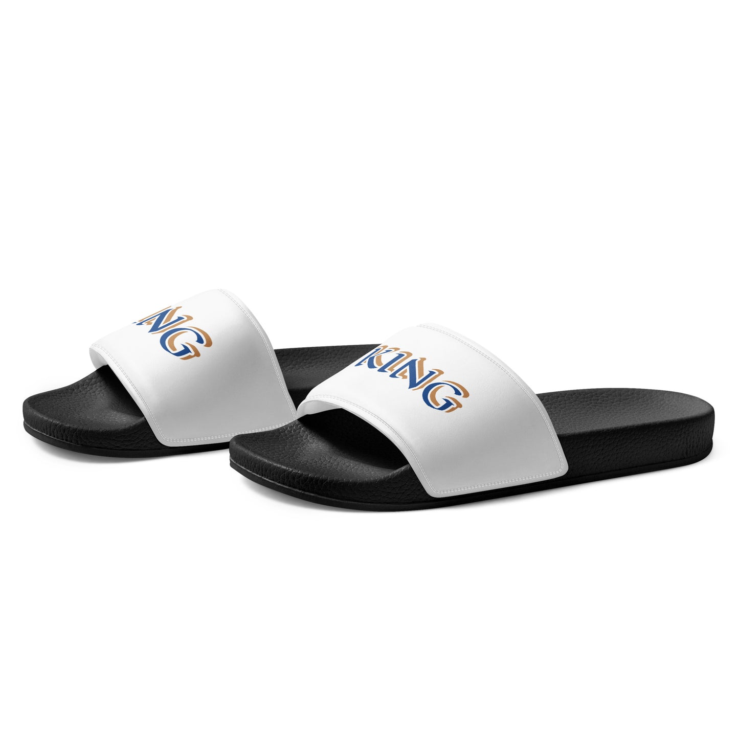 King Blue Men’s slides