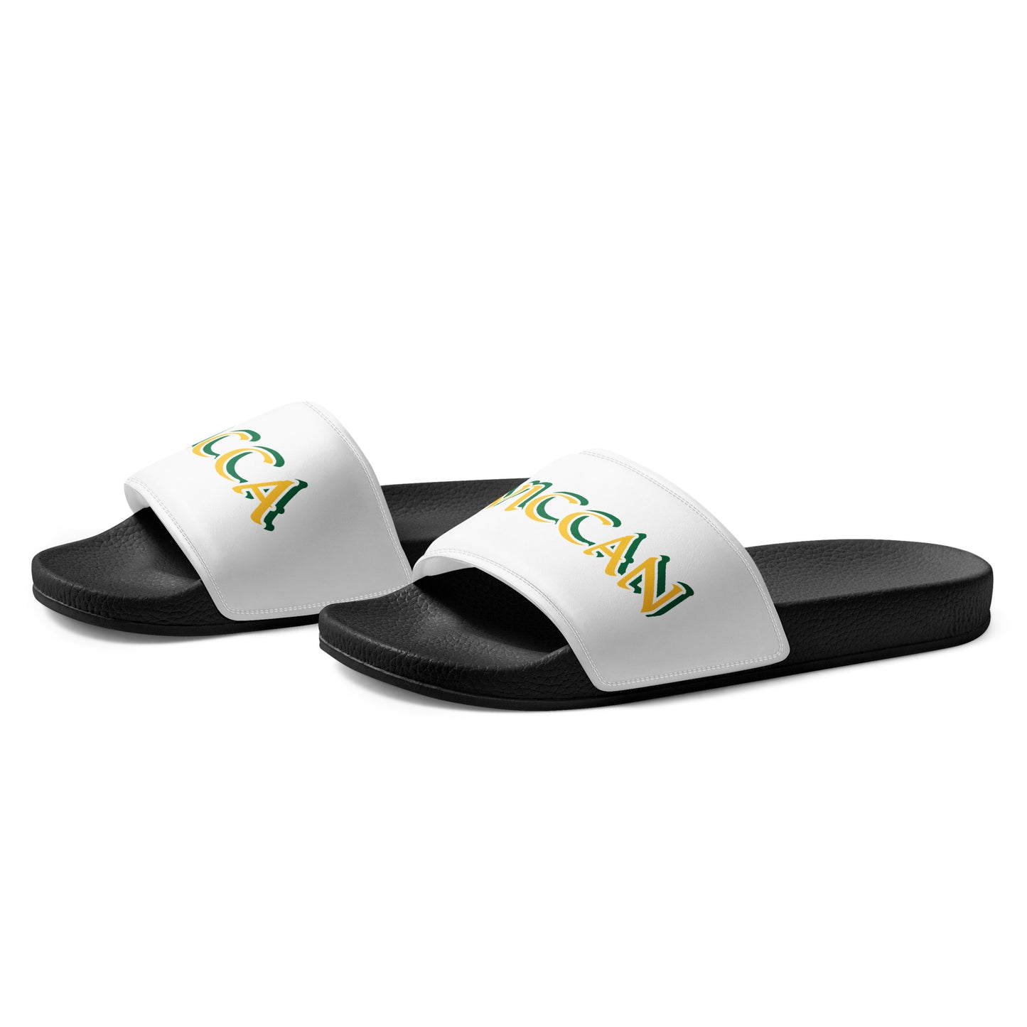 Wicca Wiccan Yellow Men’s slides