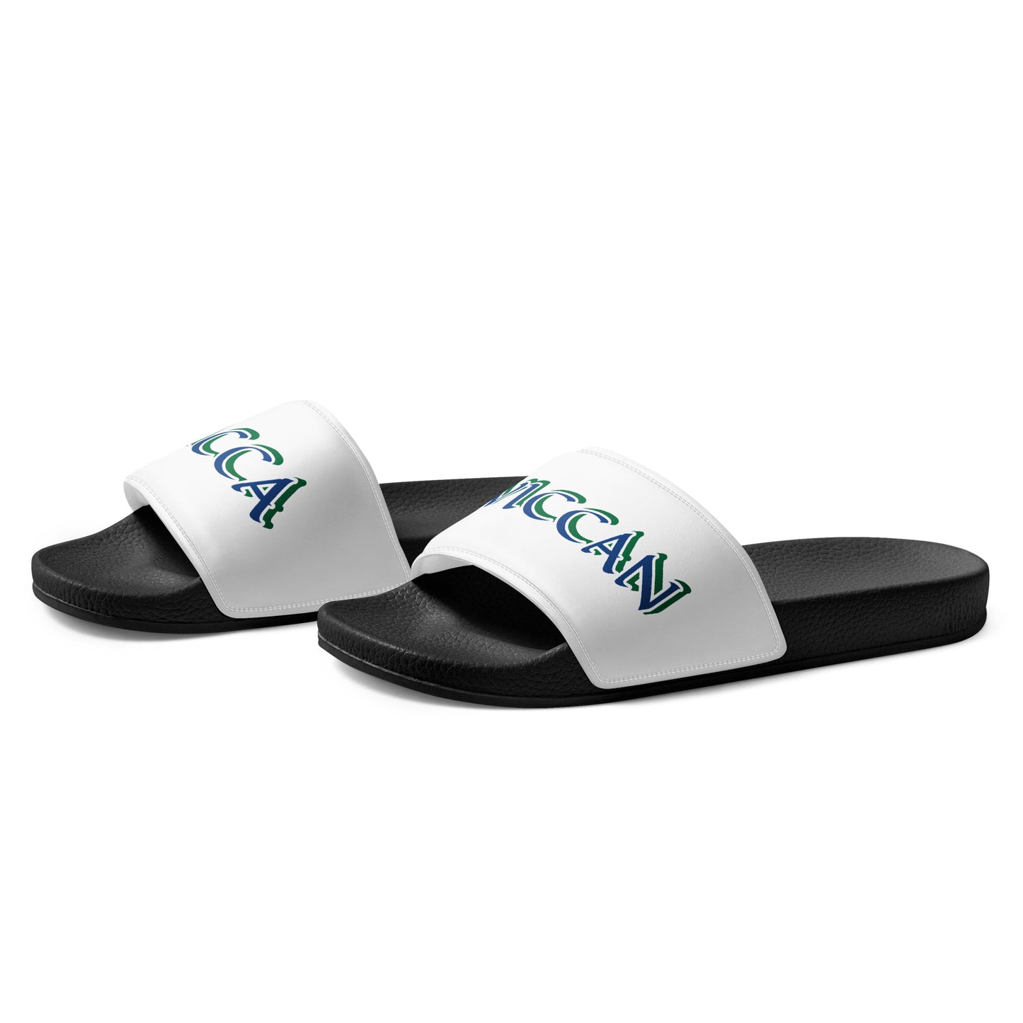 Wicca Wiccan Blue Men’s slides